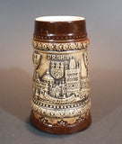 Modern Minitaure Raised Relief Praha Ceska Republika (Prague Czech Republic) Miniature Ceramic Stein - Treasure Valley Antiques & Collectibles