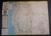 1976 Shell's Bicentennial Map of the Northwest Washington, Oregon N. Cali, Idaho, Montana, Wyoming, Utah, Colorado, Nevada - Treasure Valley Antiques & Collectibles