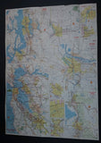 1976 Shell's Bicentennial Map of the Northwest Washington, Oregon N. Cali, Idaho, Montana, Wyoming, Utah, Colorado, Nevada - Treasure Valley Antiques & Collectibles