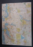 1976 Shell's Bicentennial Map of the Northwest Washington, Oregon N. Cali, Idaho, Montana, Wyoming, Utah, Colorado, Nevada - Treasure Valley Antiques & Collectibles