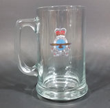 1970s UDU Lieutenant General William Keir "Bill" Carr Royal Canadian Air Force Clear Glass Beer Mug - Treasure Valley Antiques & Collectibles