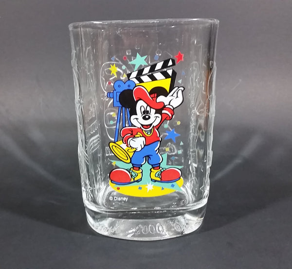 Collectible 2000 Mickey Mouse Walt Disney World Film Animation Studios McDonald's Anniversary Glass - Treasure Valley Antiques & Collectibles