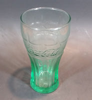 McDonalds Collectible Coca-Cola Coke Soda Pop 1961 Nostalgic Green 5 3/4" Tall Glass Cup - Treasure Valley Antiques & Collectibles