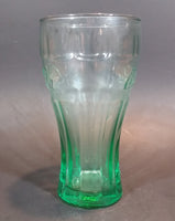 McDonalds Collectible Coca-Cola Coke Soda Pop 1961 Nostalgic Green 5 3/4" Tall Glass Cup - Treasure Valley Antiques & Collectibles