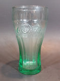 McDonalds Collectible Coca-Cola Coke Soda Pop 1961 Nostalgic Green 5 3/4" Tall Glass Cup - Treasure Valley Antiques & Collectibles