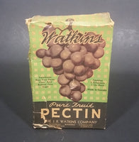 1920s Watkins Pectin Paper Cardboad Advertising Box with Original Contents - Treasure Valley Antiques & Collectibles