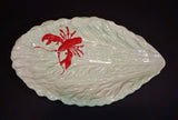 Antique 1930s Carlton Ware Lobster Serving Dish Platter Plate - Treasure Valley Antiques & Collectibles