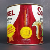 Vintage 1970s Squirrel Peanut Butter 48 oz Net 1.36kg Tin Can No Lid - Treasure Valley Antiques & Collectibles