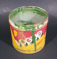 Vintage Vogue Mild 200g Tobacco Tin Canister English and French - Treasure Valley Antiques & Collectibles