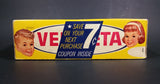 Vintage Rare Version 1960s Kraft Velveeta Cheese Cardboard Box and Lid 7¢ Coupon Version - Treasure Valley Antiques & Collectibles