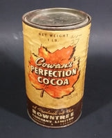 Antique 1920s Rowntree Cowan's Perfection Cocoa Tin - Treasure Valley Antiques & Collectibles