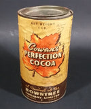 Antique 1920s Rowntree Cowan's Perfection Cocoa Tin - Treasure Valley Antiques & Collectibles