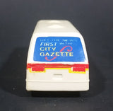 1982 Hot Wheels Mattel Rapid Transit "Get The News First In The City Gazette" City Bus Toy - Treasure Valley Antiques & Collectibles