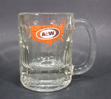 1972-1975 A & W Promotional Advertising United States Map Clear Glass Root Beer Mug - Treasure Valley Antiques & Collectibles