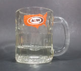 1972-1975 A & W Promotional Advertising United States Map Clear Glass Root Beer Mug - Treasure Valley Antiques & Collectibles