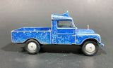 1959-1961 Corgi Toys Land Rover 109 W.B. Blue Toy Truck - No. 416 "Radio Rescue" - Treasure Valley Antiques & Collectibles