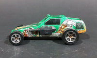 2004 Hot Wheels Enforcer Green Viking Assault Vehicle Die Cast Toy Car - Treasure Valley Antiques & Collectibles