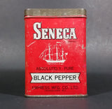 1940s Empress Seneca Brand Black Pepper Tin (Still has Pepper) - Treasure Valley Antiques & Collectibles