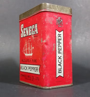 1940s Empress Seneca Brand Black Pepper Tin (Still has Pepper) - Treasure Valley Antiques & Collectibles