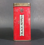 1940s Empress Seneca Brand Black Pepper Tin (Still has Pepper) - Treasure Valley Antiques & Collectibles