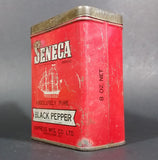 1940s Empress Seneca Brand Black Pepper Tin (Still has Pepper) - Treasure Valley Antiques & Collectibles