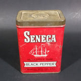 1940s Empress Seneca Brand Black Pepper Tin (Still has Pepper) - Treasure Valley Antiques & Collectibles