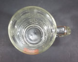 1961-1968 A & W Allen & Wright Soda Pop Beverage 6" Clear Glass Root Beer Mug - Treasure Valley Antiques & Collectibles