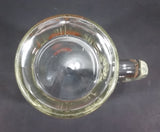 1961-1968 A & W Allen & Wright Soda Pop Beverage 6" Clear Glass Root Beer Mug - Treasure Valley Antiques & Collectibles