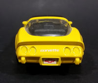 Maisto Yellow 1978 Chevy Corvette Diecast Car 1/39 Scale - Pull back Wind Up Toy - Treasure Valley Antiques & Collectibles