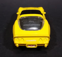 Maisto Yellow 1978 Chevy Corvette Diecast Car 1/39 Scale - Pull back Wind Up Toy - Treasure Valley Antiques & Collectibles