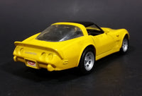 Maisto Yellow 1978 Chevy Corvette Diecast Car 1/39 Scale - Pull back Wind Up Toy - Treasure Valley Antiques & Collectibles