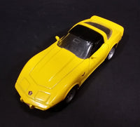 Maisto Yellow 1978 Chevy Corvette Diecast Car 1/39 Scale - Pull back Wind Up Toy - Treasure Valley Antiques & Collectibles