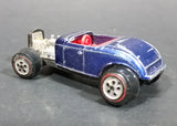 1969-70 Topper Johnny Lightning Custom '32 Ford Redlines Era Blue Die Cast Toy Car Vehicle - Treasure Valley Antiques & Collectibles