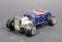 1969-70 Topper Johnny Lightning Custom '32 Ford Redlines Era Blue Die Cast Toy Car Vehicle - Treasure Valley Antiques & Collectibles