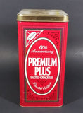 1995 Christie's 60th Anniversary Premium Plus Crackers Tin  - Nabisco Brands - Treasure Valley Antiques & Collectibles