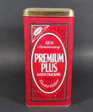 1995 Christie's 60th Anniversary Premium Plus Crackers Tin  - Nabisco Brands - Treasure Valley Antiques & Collectibles