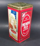 1995 Christie's 60th Anniversary Premium Plus Crackers Tin  - Nabisco Brands - Treasure Valley Antiques & Collectibles