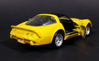 Maisto Yellow 1978 Chevy Corvette Diecast Car 1/39 Scale - Pull back Wind Up Toy - Treasure Valley Antiques & Collectibles