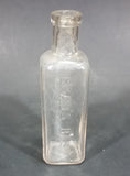 Extremely Rare 1896-1924 Braid's Best Coffee or Tea Flavoring Glass Bottle - W.M. Braid & Co. - Treasure Valley Antiques & Collectibles