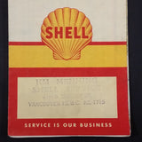 1956 Shell Street Guide and Map of Vancouver and Vicinity - Jim Menning Shell Service 41st & Dunbar - Treasure Valley Antiques & Collectibles