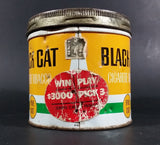 Vintage Black Cat Fine Cut Cigarette Tobacco Tin with Lid - Treasure Valley Antiques & Collectibles