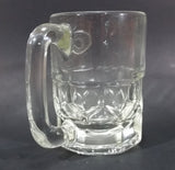 1970s-1980s A & W Allen and Wright Embossed Clear 4 1/2" Root Beer Mug - Treasure Valley Antiques & Collectibles