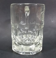 1970s-1980s A & W Allen and Wright Embossed Clear 4 1/2" Root Beer Mug - Treasure Valley Antiques & Collectibles