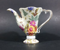 Vintage T. Limoges Miniature Floral Tea Pot (No Lid) - Treasure Valley Antiques & Collectibles