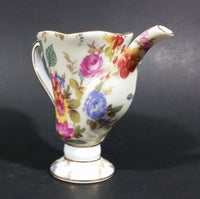 Vintage T. Limoges Miniature Floral Tea Pot (No Lid) - Treasure Valley Antiques & Collectibles