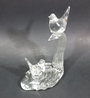 Vintage Crystal Song Birds Ornament - Treasure Valley Antiques & Collectibles