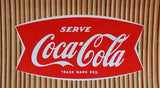 1958 Serve Coca-Cola Coke Soda Pop Picnic Basket Food Cart Wagon Beverage Serving Tray - Treasure Valley Antiques & Collectibles