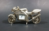 Retro Promotional Logic Quartz Motorcycle Streetbike Desk Clock Needs Battery - Treasure Valley Antiques & Collectibles