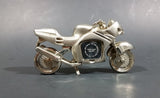 Retro Promotional Logic Quartz Motorcycle Streetbike Desk Clock Needs Battery - Treasure Valley Antiques & Collectibles