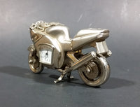 Retro Promotional Logic Quartz Motorcycle Streetbike Desk Clock Needs Battery - Treasure Valley Antiques & Collectibles